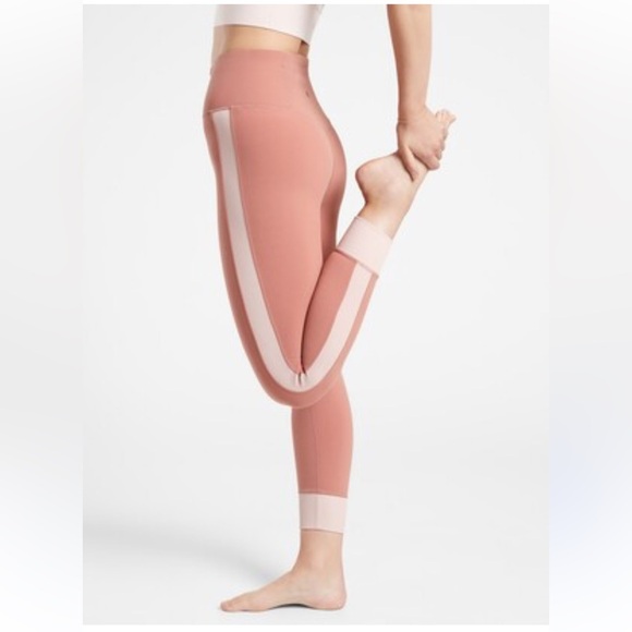 Athleta Elation Rib Trim 7/8 Tight - Picture 1 of 16